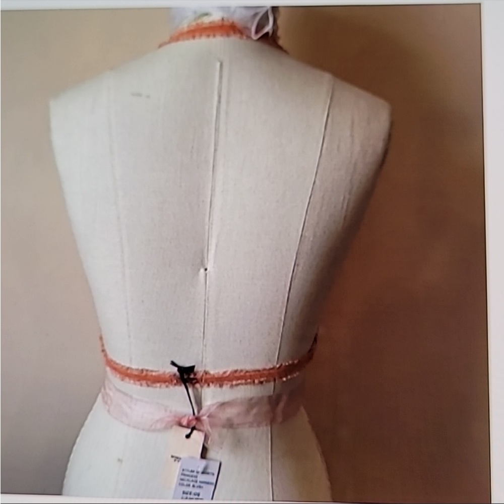NWT REVOLVE Daydream Nation Princess Necklace Harness Blush One Size - Picture 7 of 12